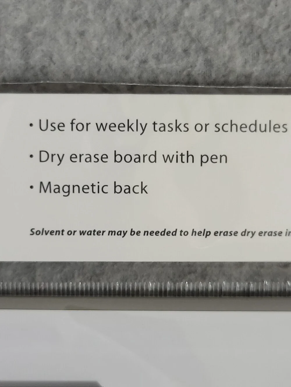 Mead Organizer Write-N-Wipe Weekly Planner Calendar Magnetic Dry Erase Fridge